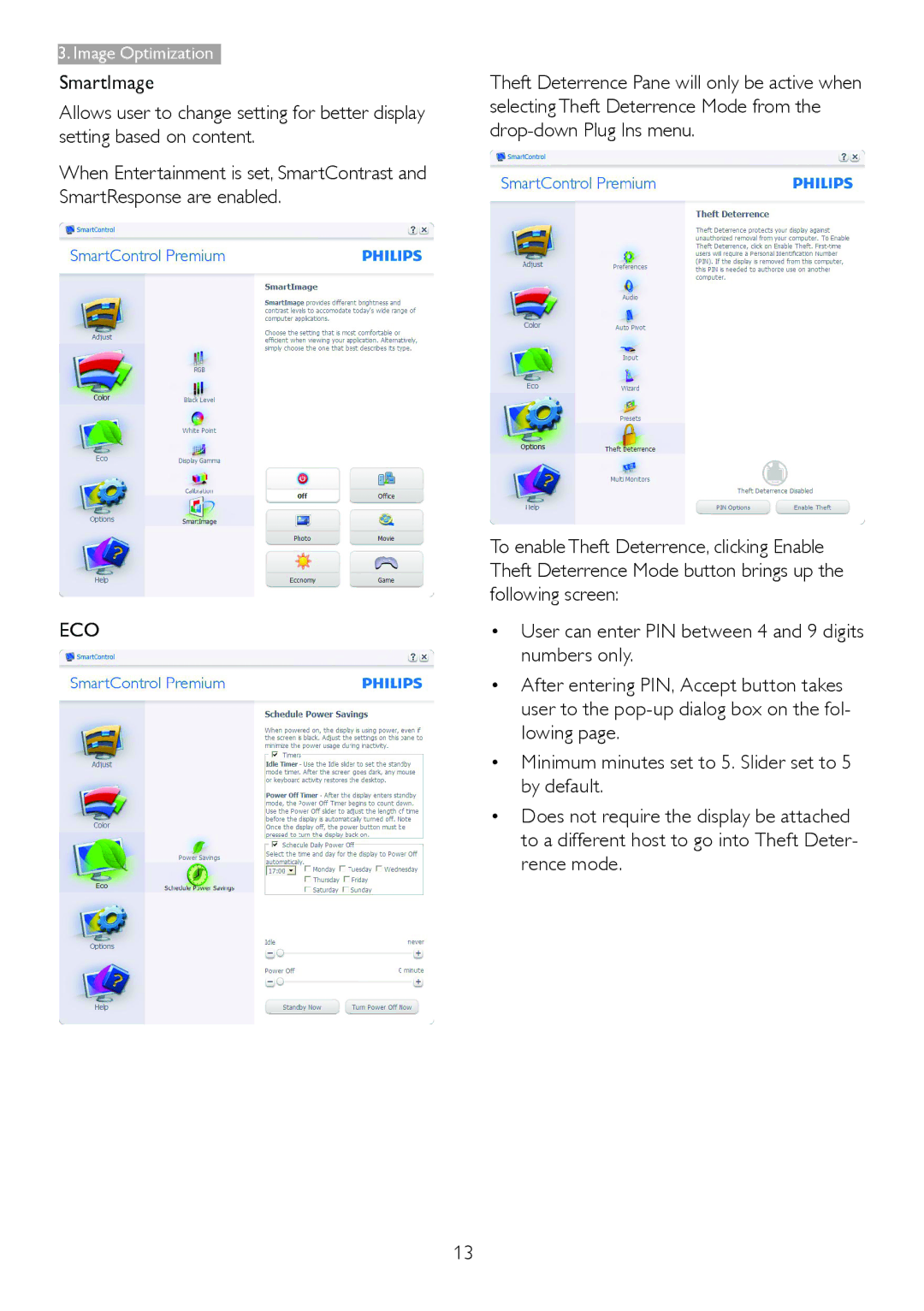 Philips 221P3 user manual Eco 