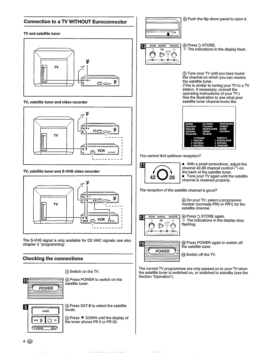 Philips 22AV1150 manual 