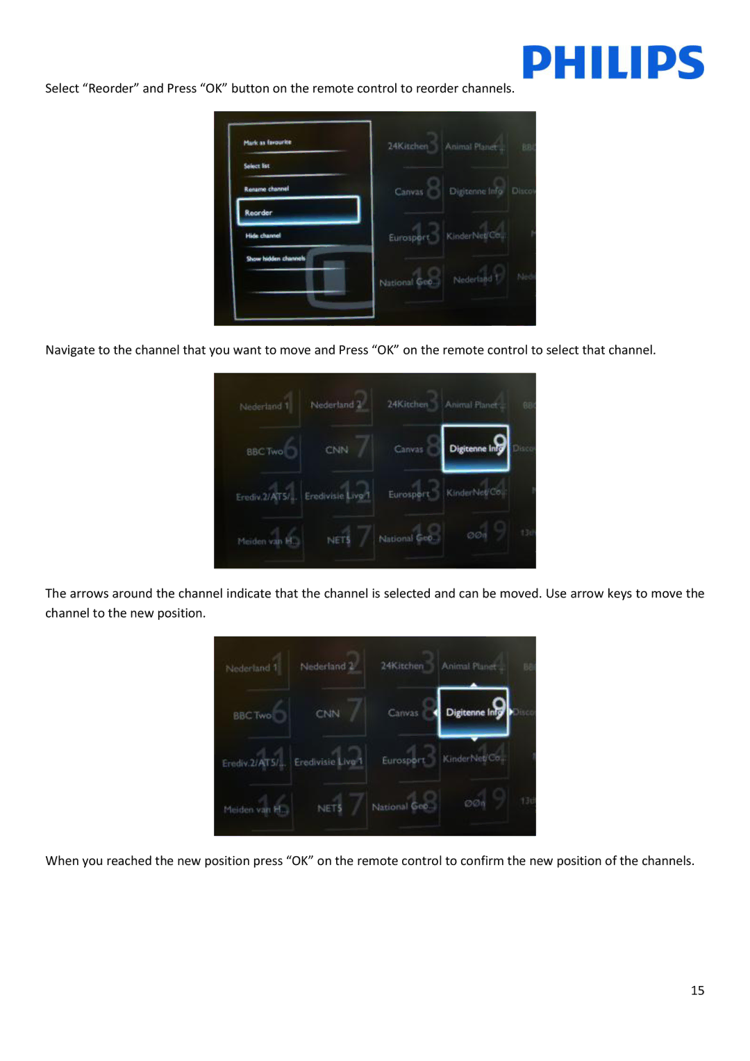 Philips 22HFL3233D, 10 installation manual 