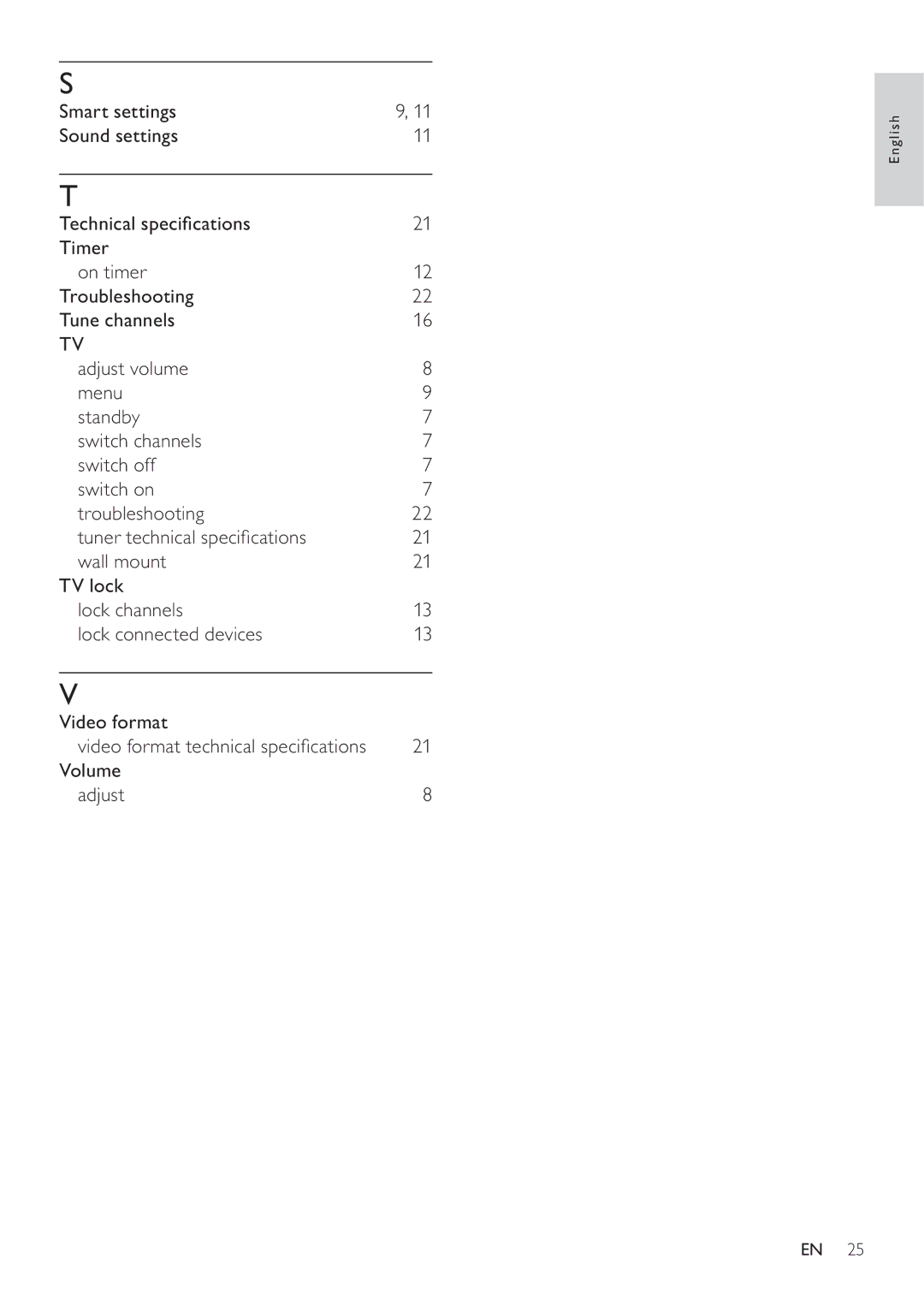 Philips 22PFL3409/93 user manual English 