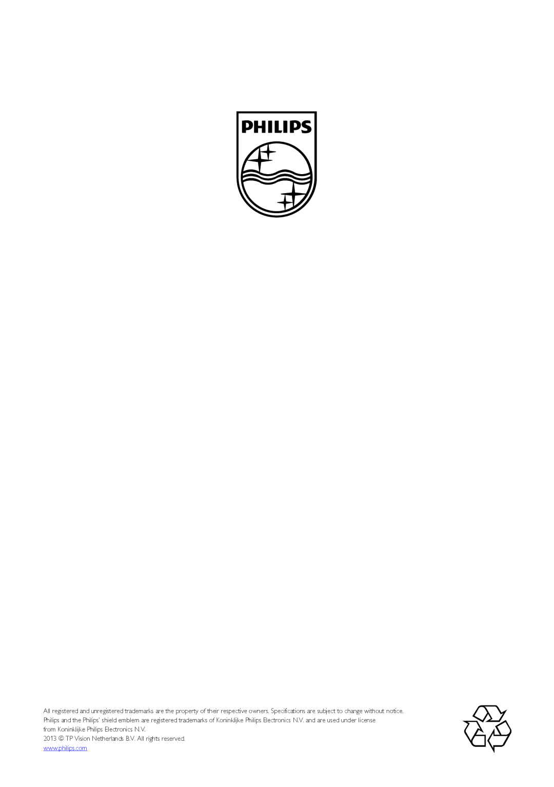 Philips 22PFL4208H/K/T, 24PFL42x8H/K/T user manual From Koninklijke Philips Electronics N.V 