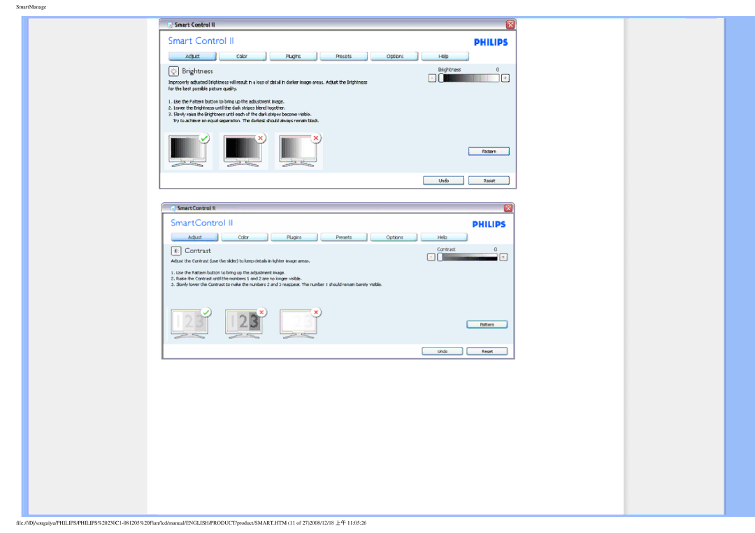 Philips 230C1 user manual 