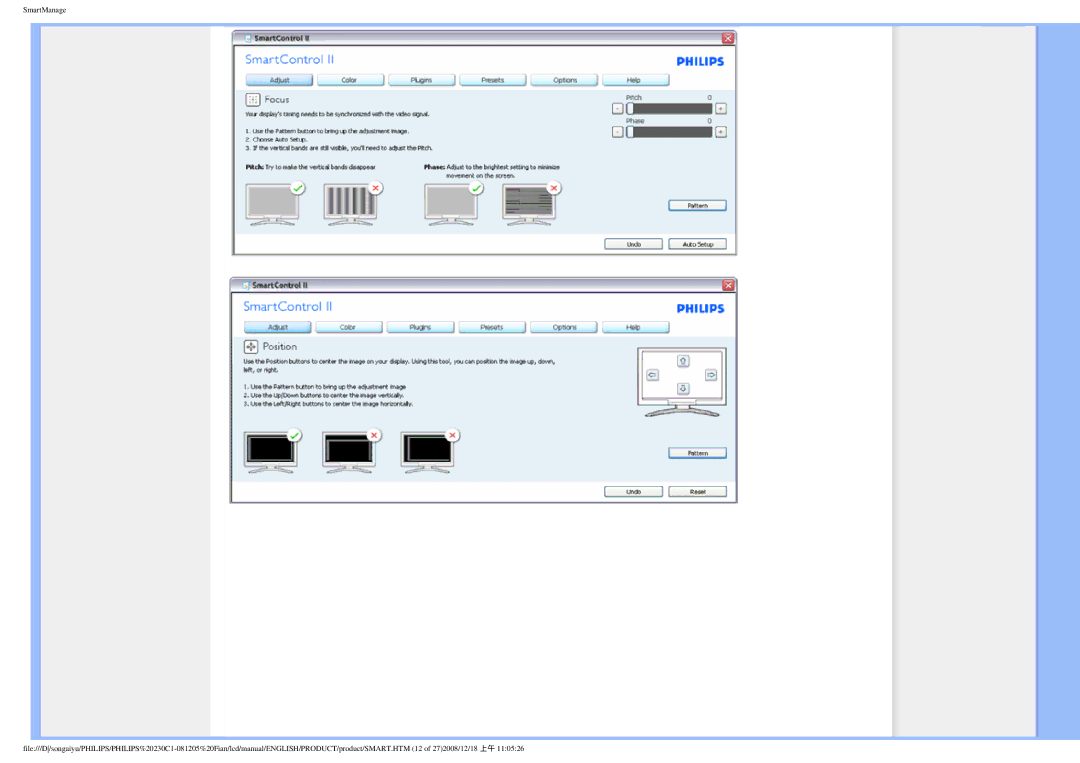 Philips 230C1 user manual 