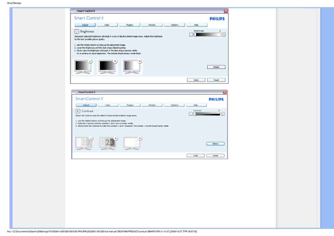 Philips 2.30E+03 user manual 