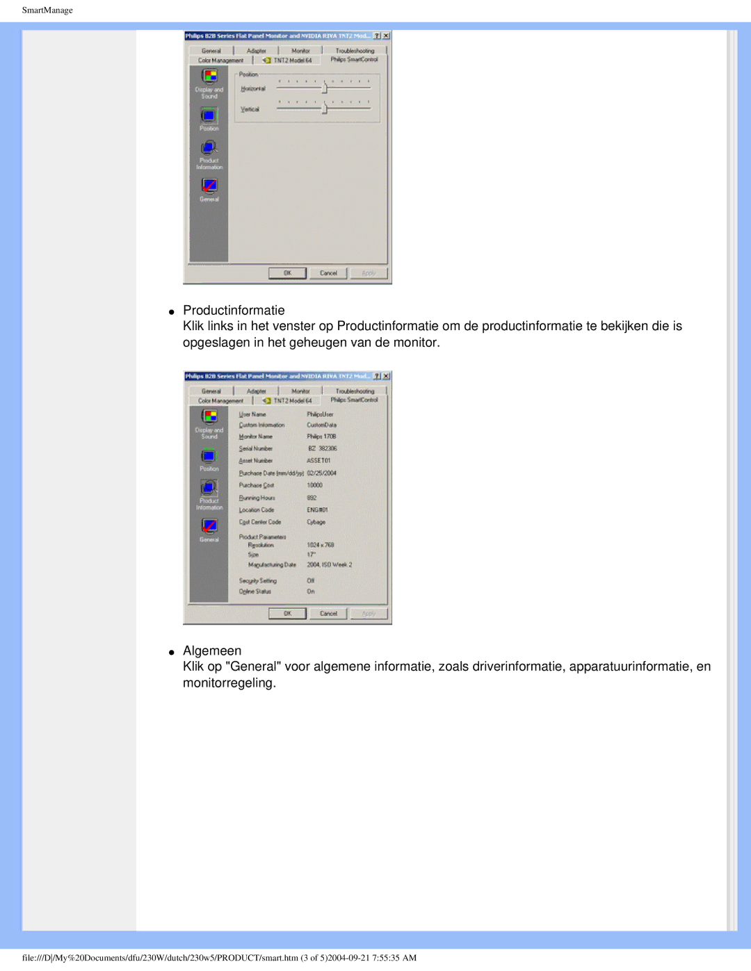 Philips 230W user manual SmartManage 