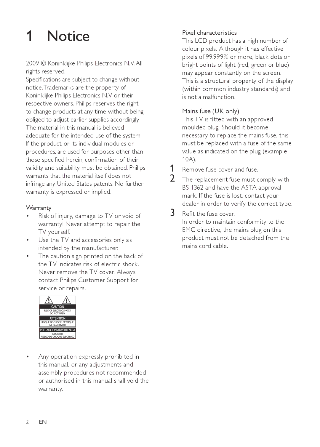 Philips 231T1, 201T1SB/00, 221T1 user manual Koninklijke Philips Electronics N.V. All rights reserved 