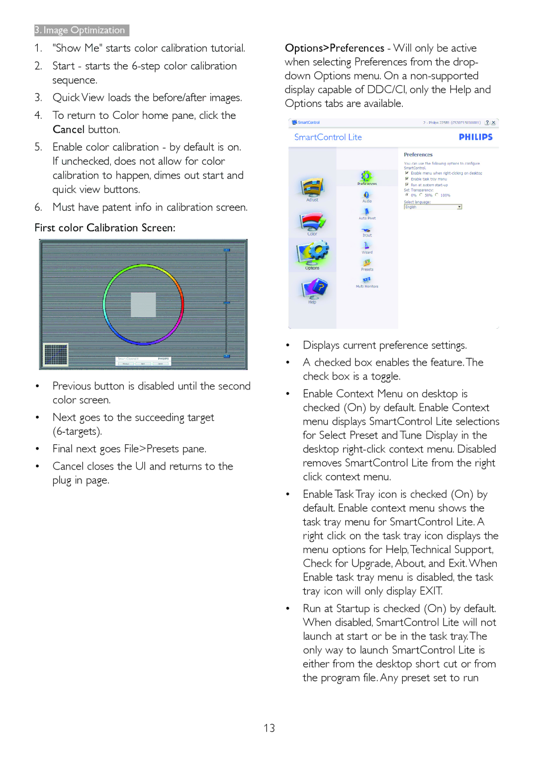 Philips 233V5LAB, 233V5LHAB user manual Image Optimization 