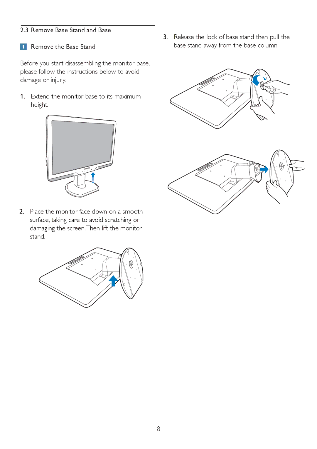 Philips 235BL2, 235B2 user manual 