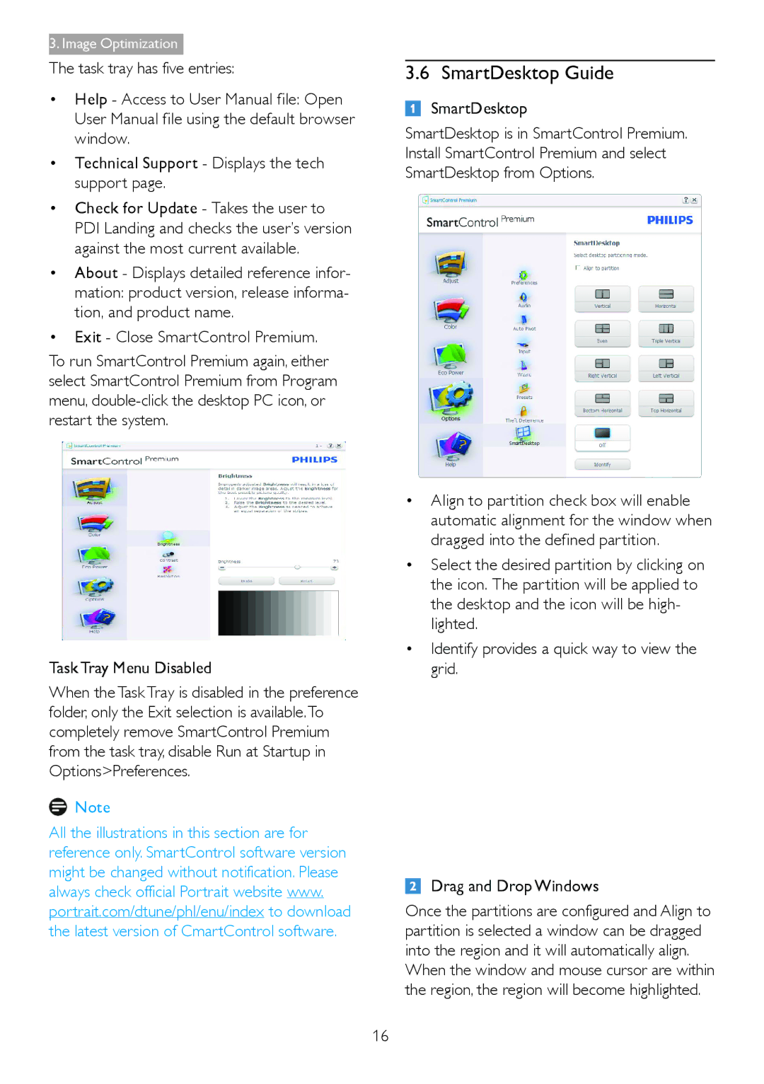 Philips 239C4Q warranty SmartDesktop Guide 