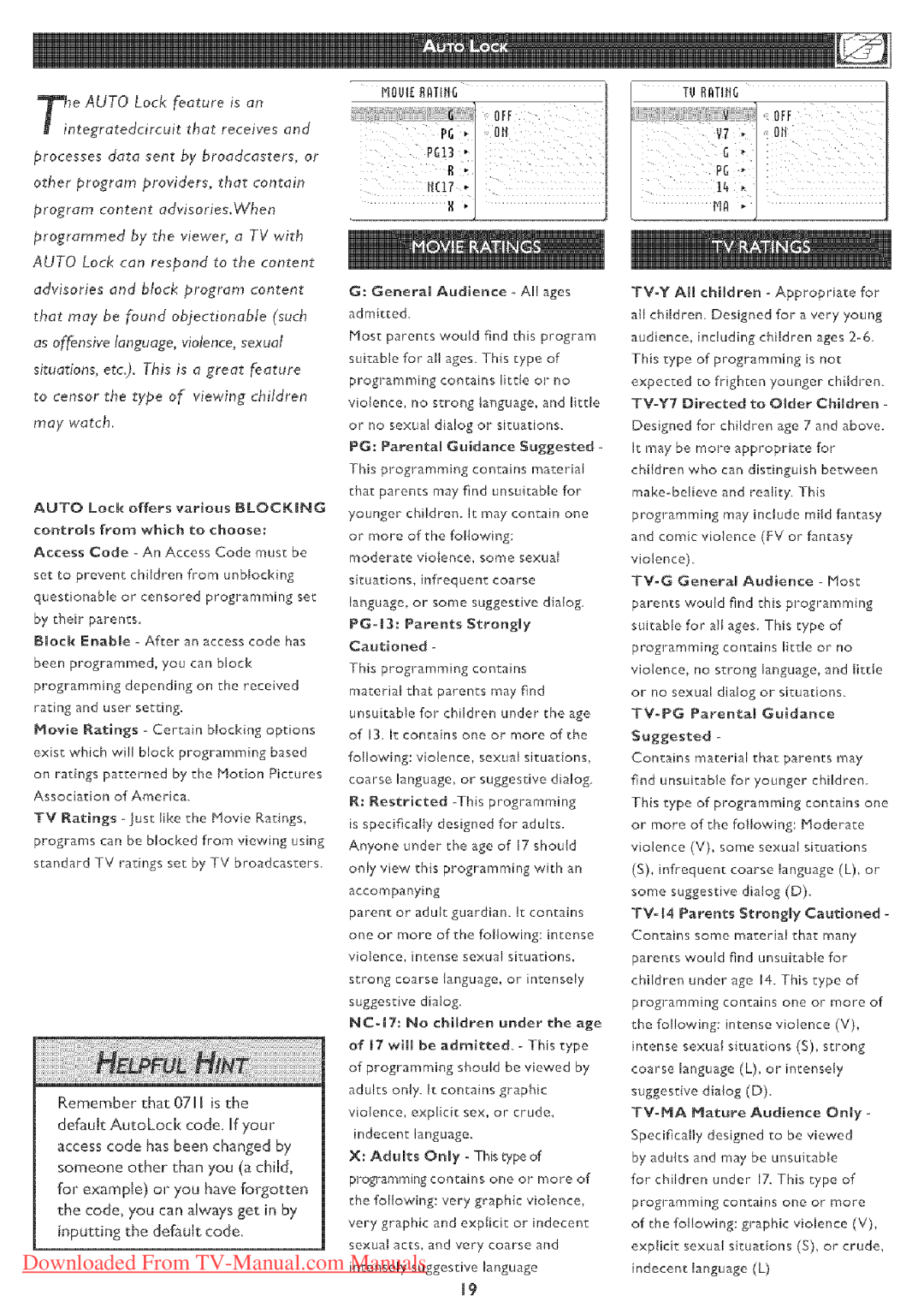 Philips 23PF5320 user manual Downloaded From TV-Manual.com 