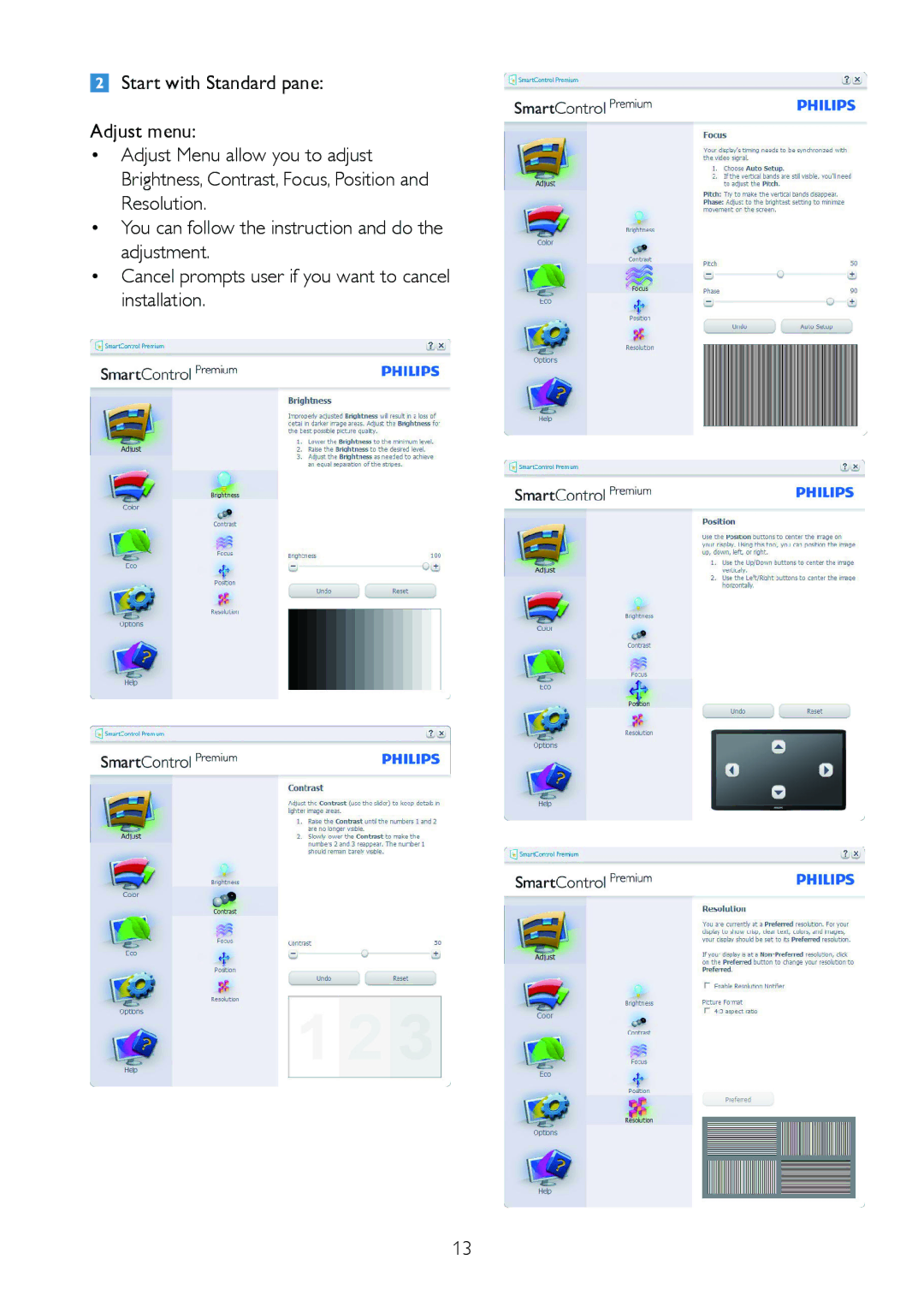 Philips 245P2 user manual 