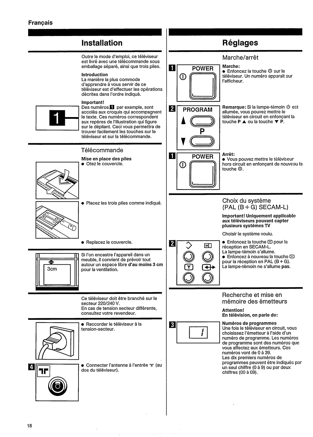 Philips 24CE3296, 24CE3571, 24CE3271, 24CE3276 manual 