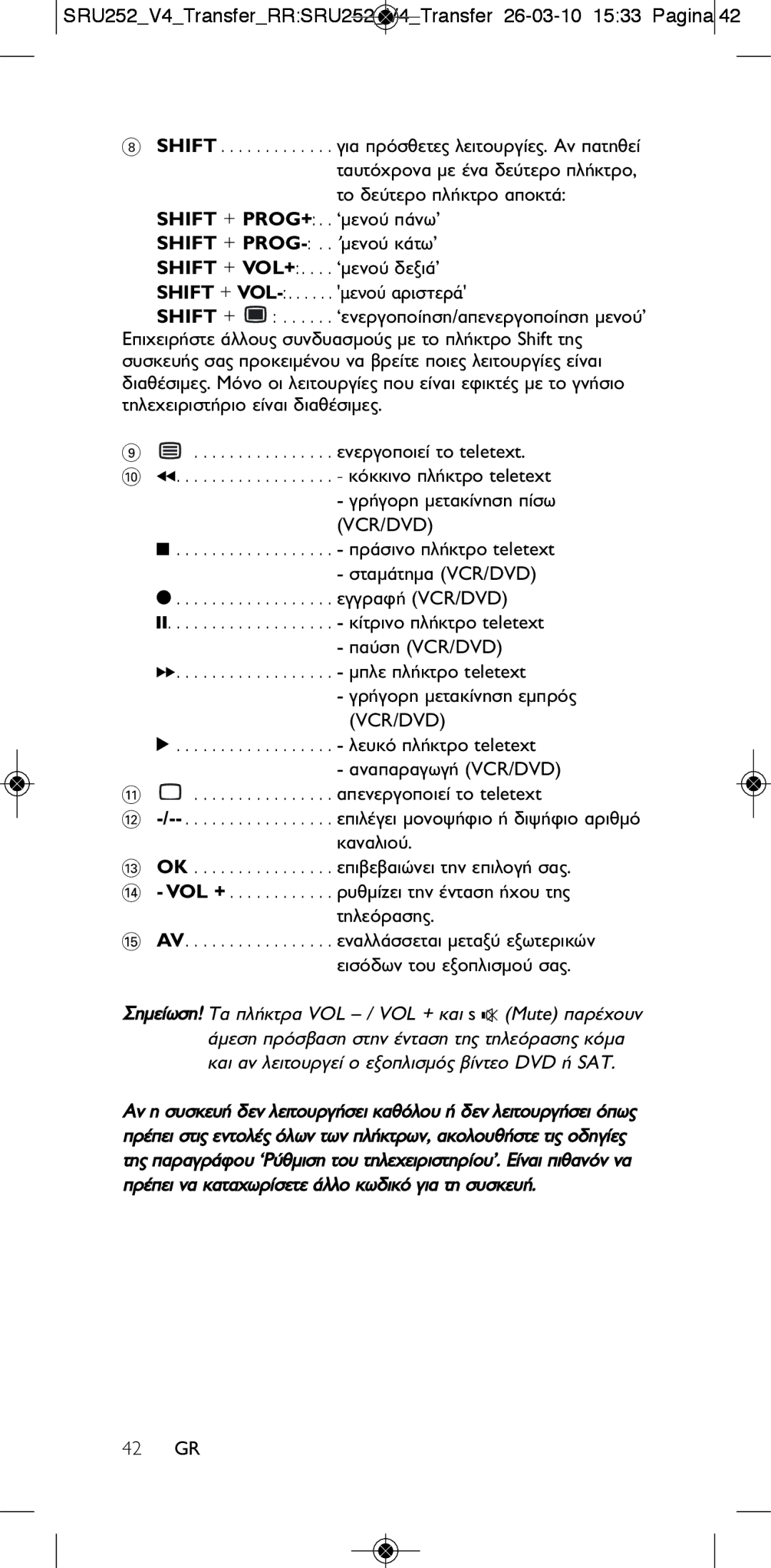 Philips 252/0OH user manual ·Ó·Ïèô‡ 