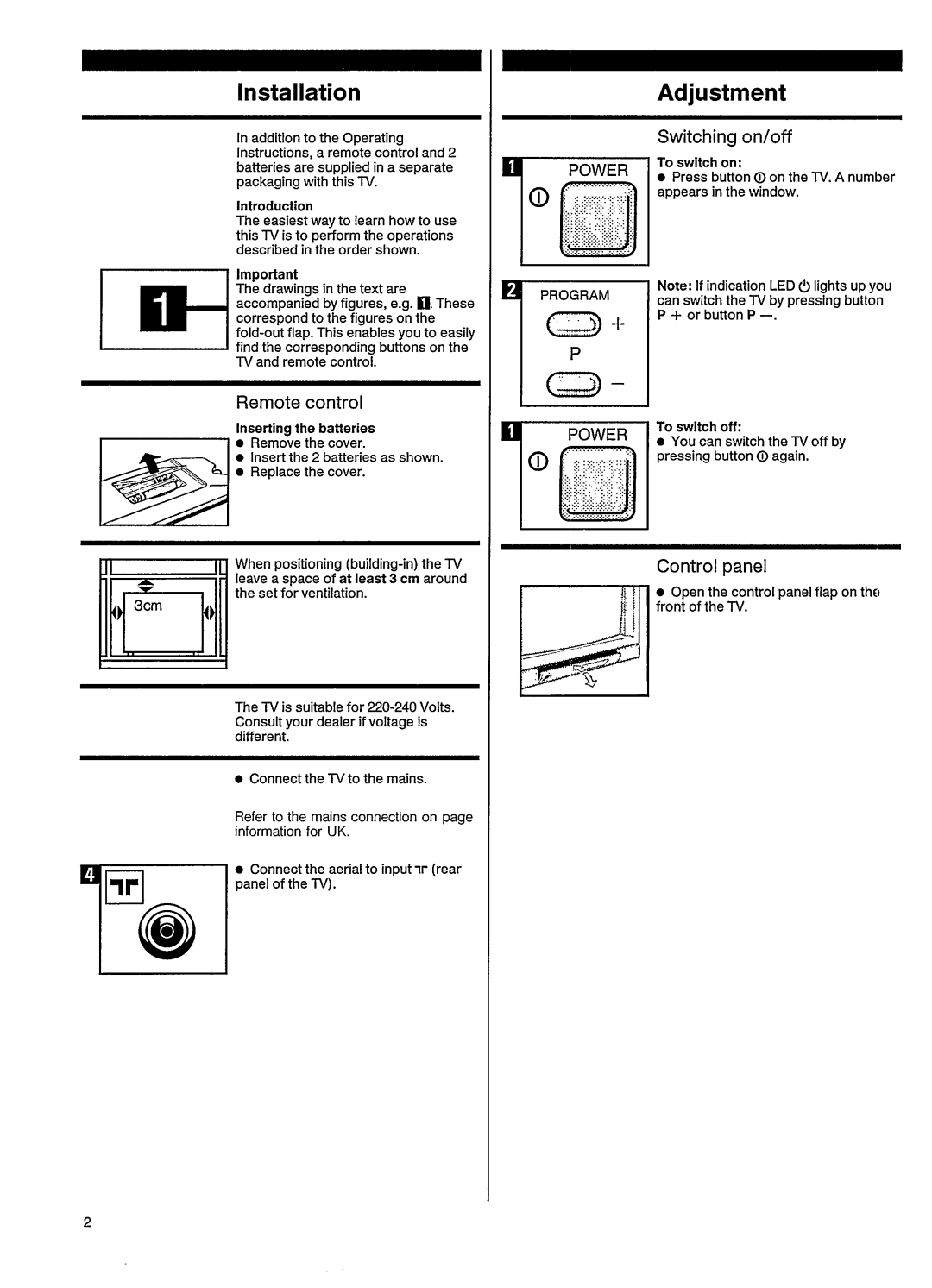 Philips 25CE6590, 25CE6578 manual 