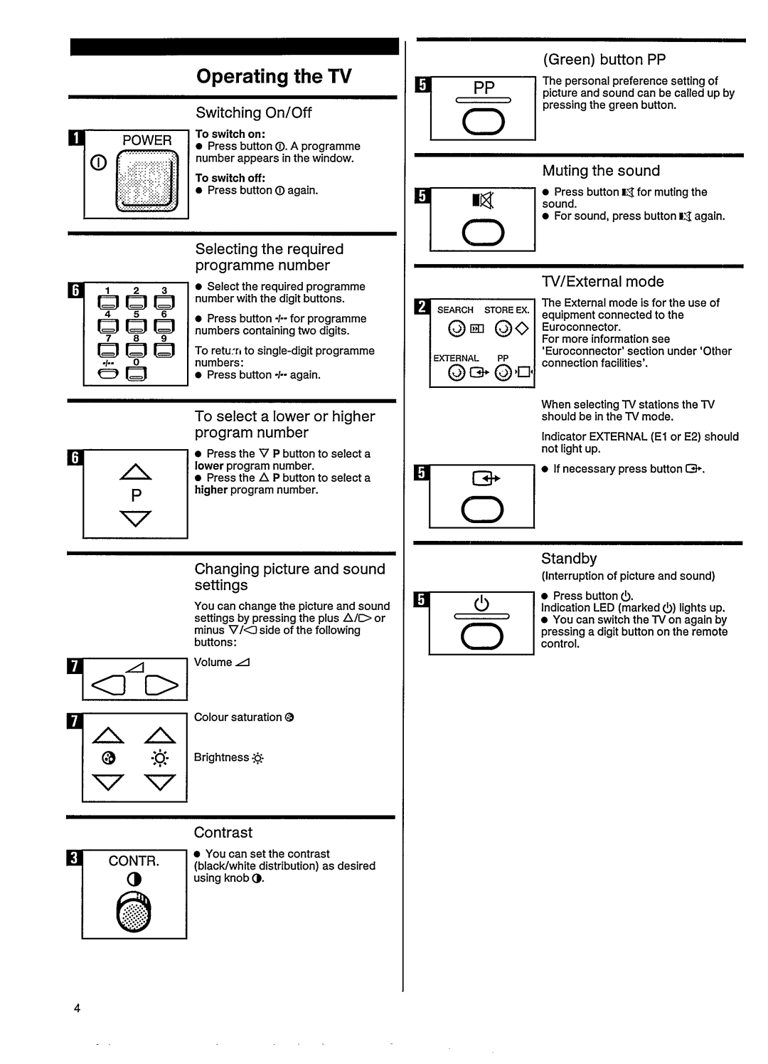 Philips 25CE6590, 25CE6578 manual 