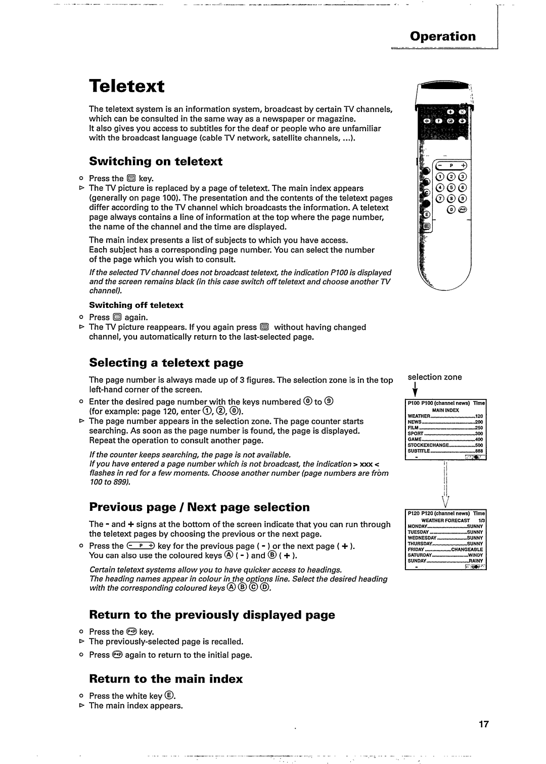 Philips 25PT632A/05 manual 