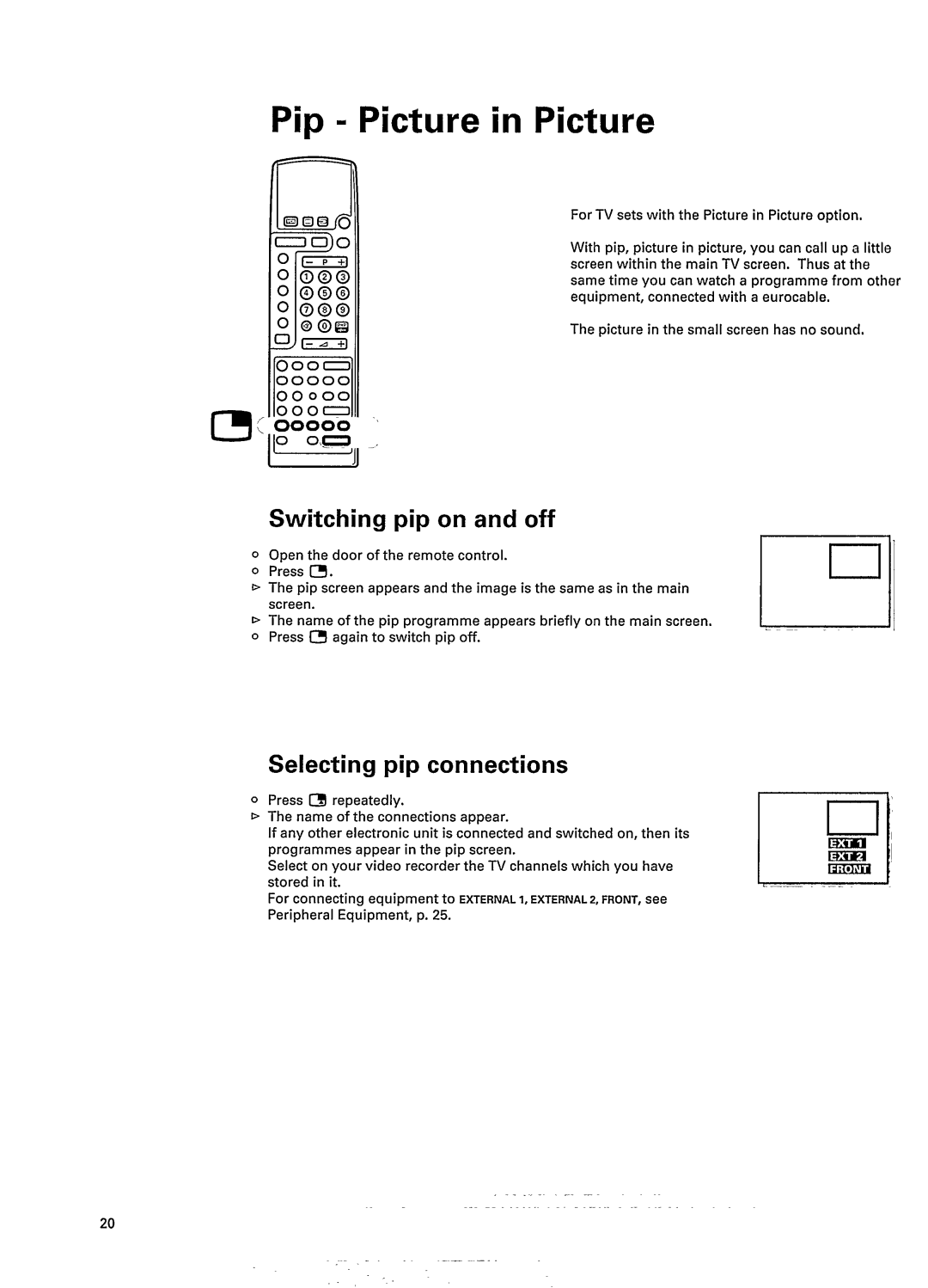 Philips 25PT817A manual 