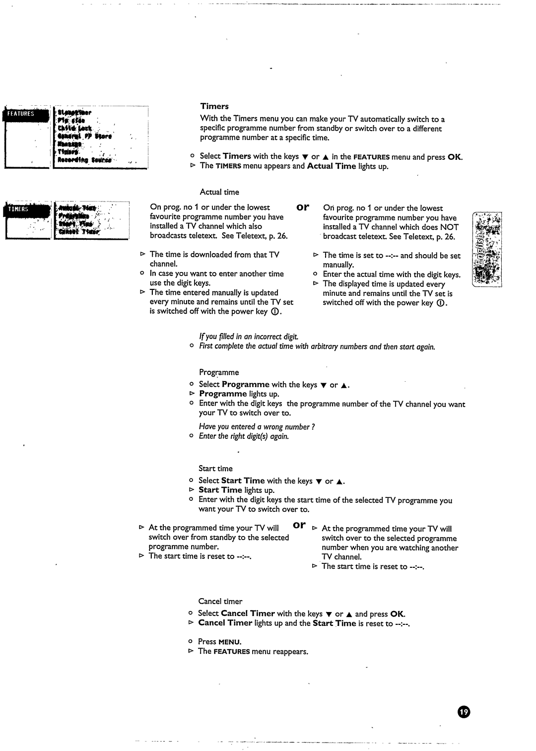 Philips 25PT9001/58 manual 