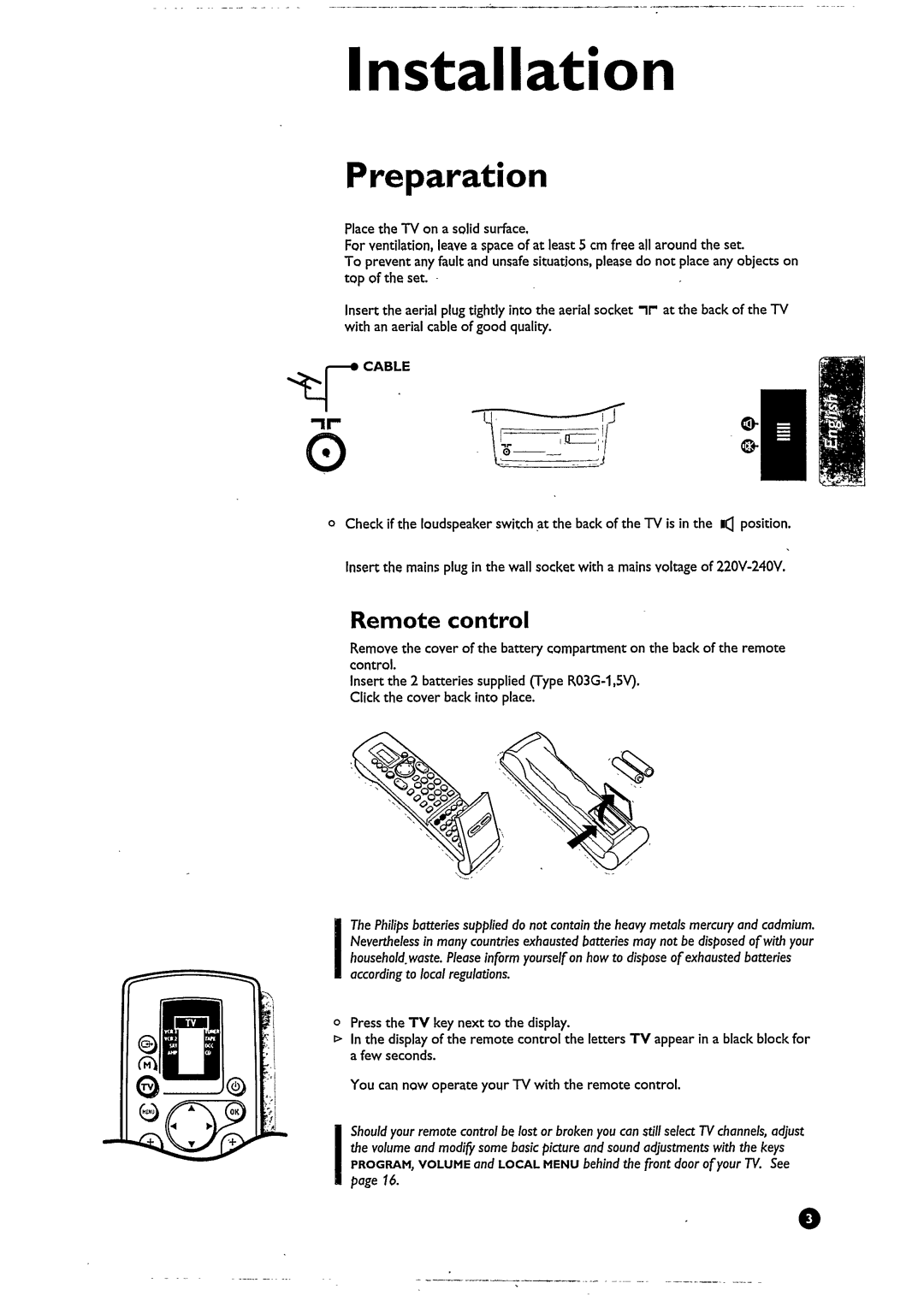 Philips 25PT9001/58 manual 