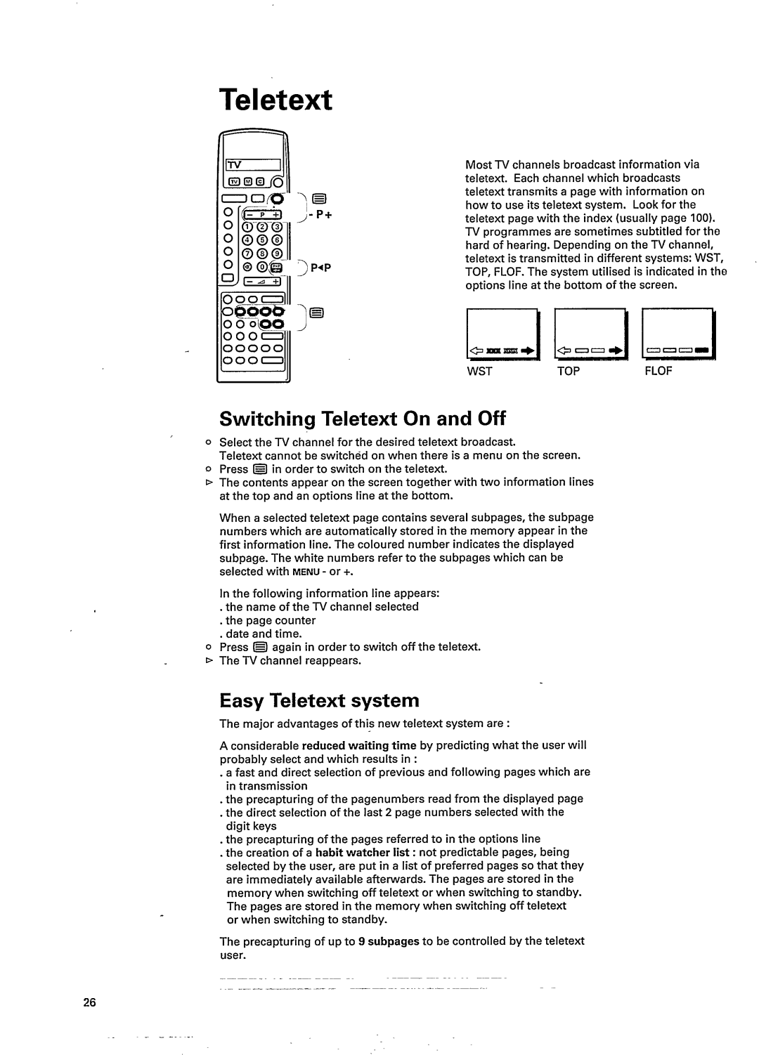 Philips 25PT900B manual 