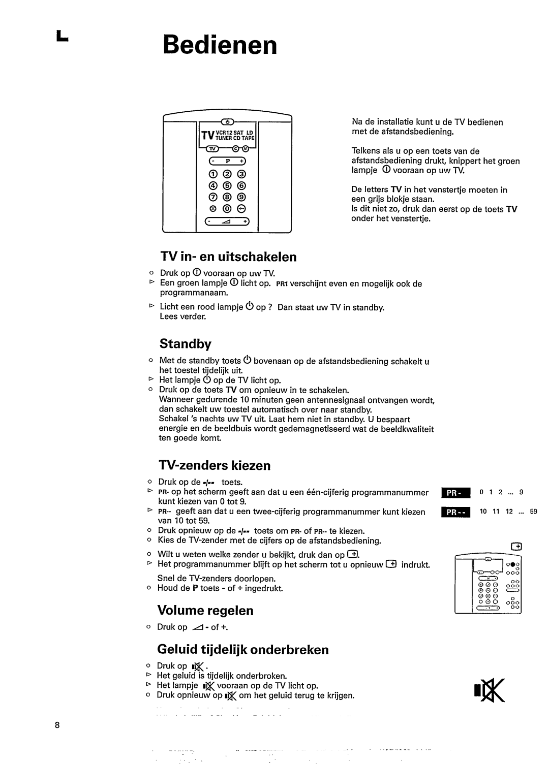 Philips 25SL5766 manual 