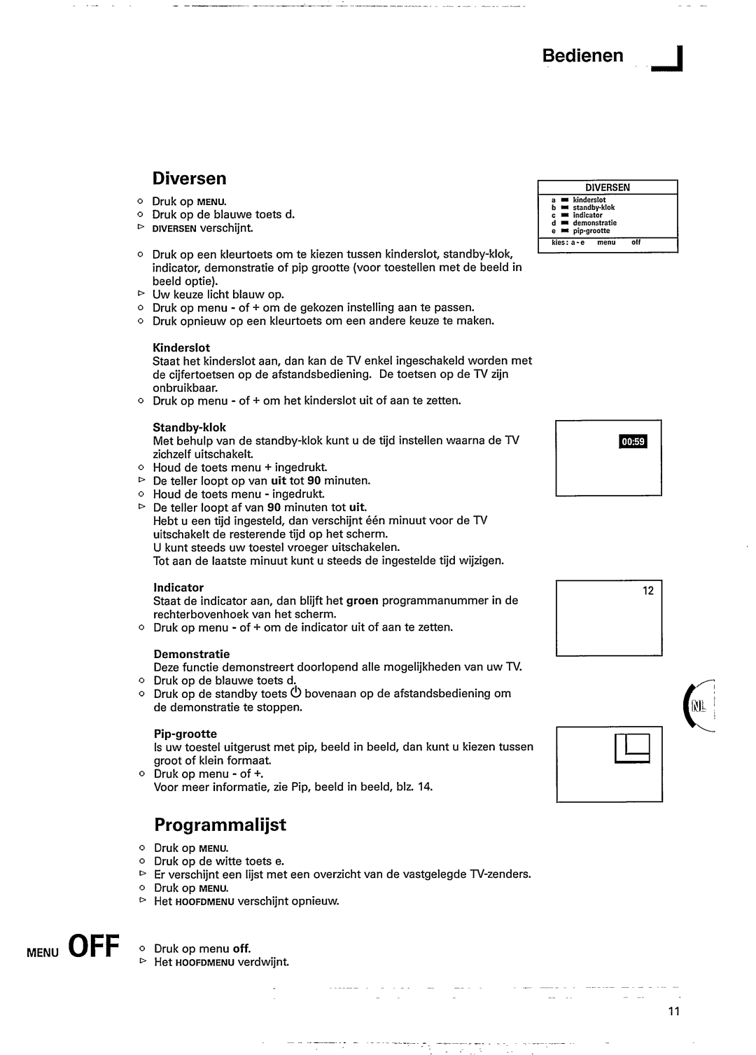 Philips 25SL5766 manual 