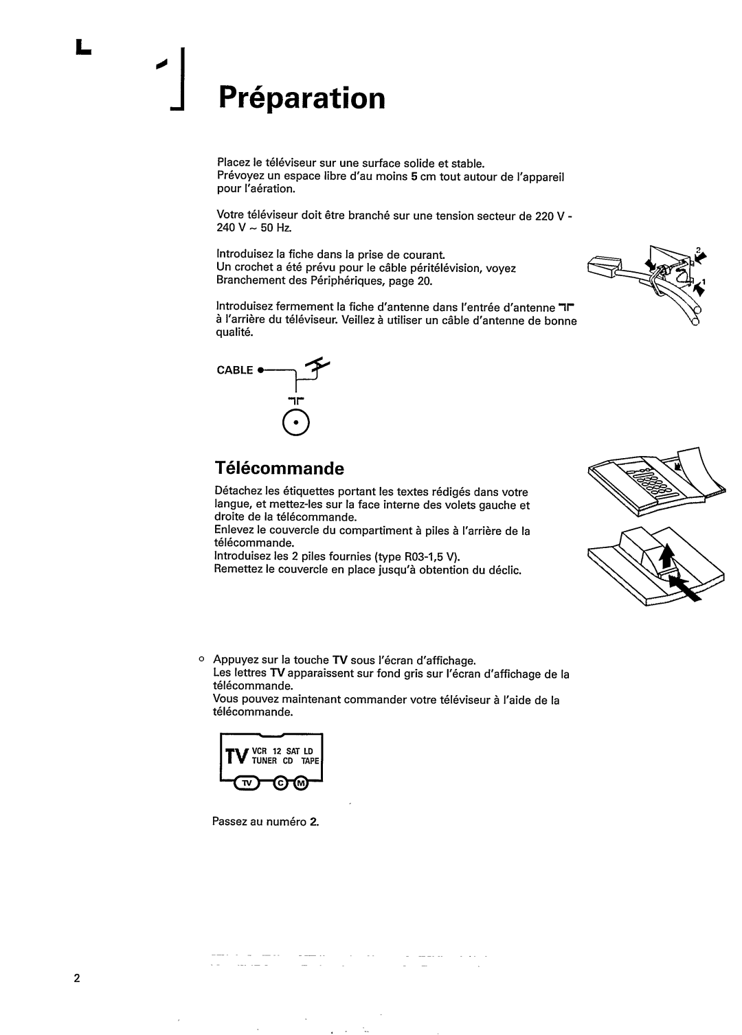 Philips 25SL5766 manual 