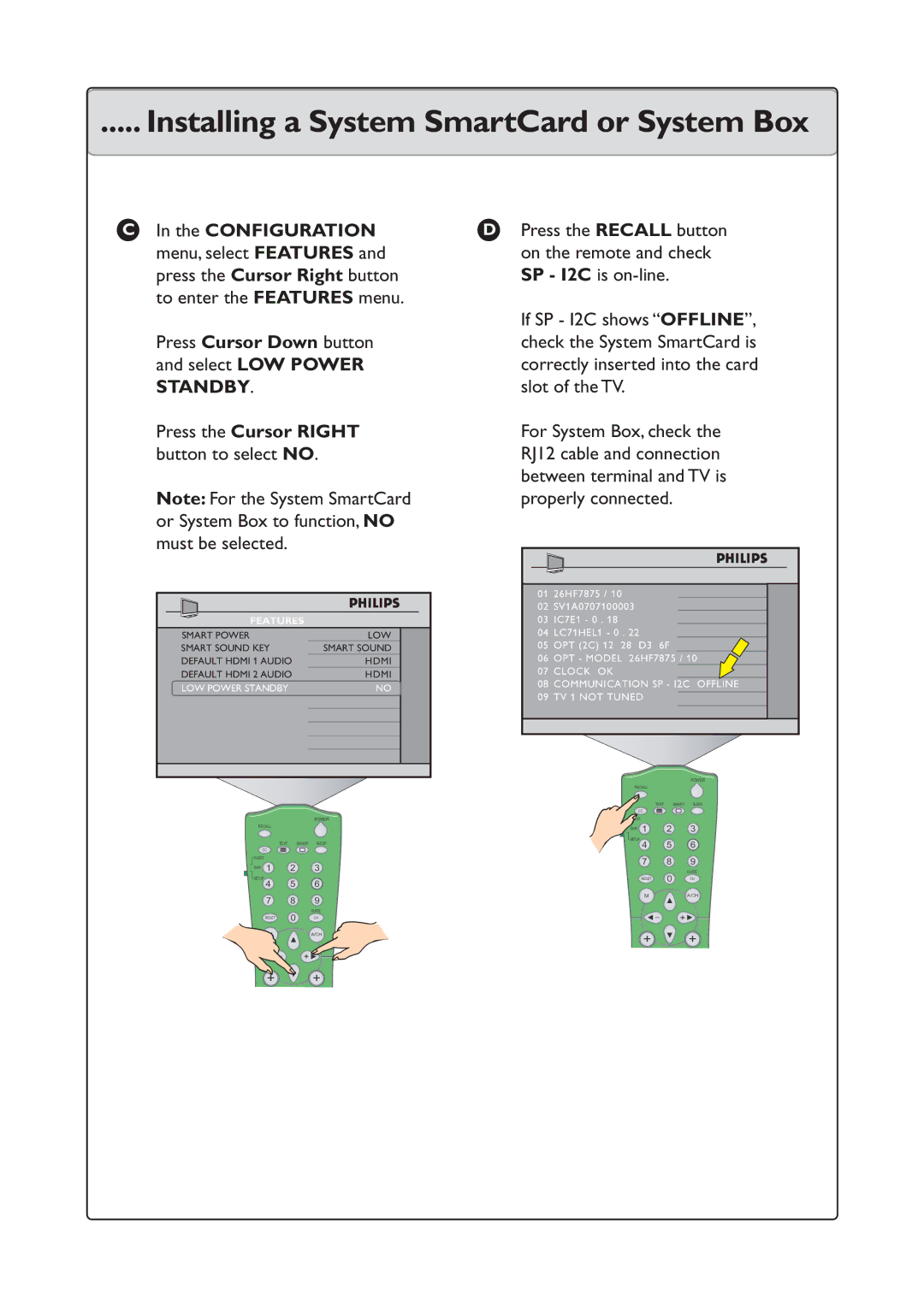 Philips 26HF7875/10 quick start Features 