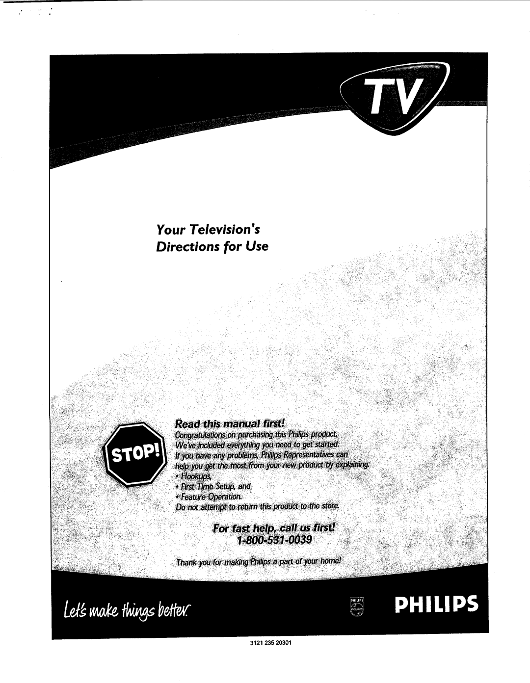 Philips 26LL5001/21 manual 