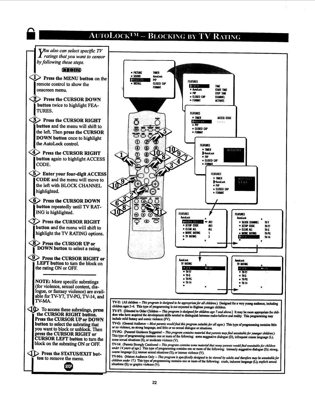 Philips 26LL5001/21 manual 