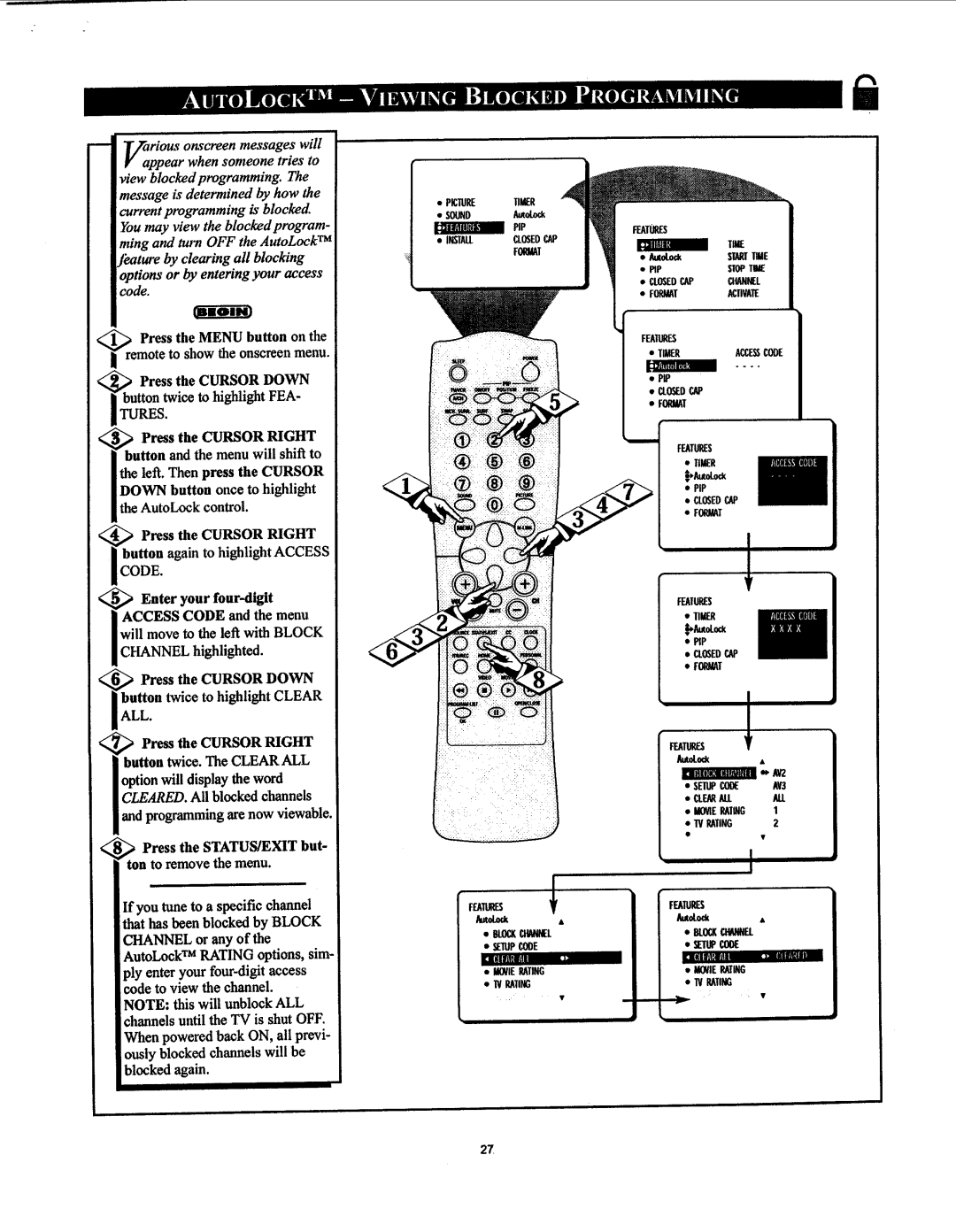 Philips 26LL5001/21 manual 