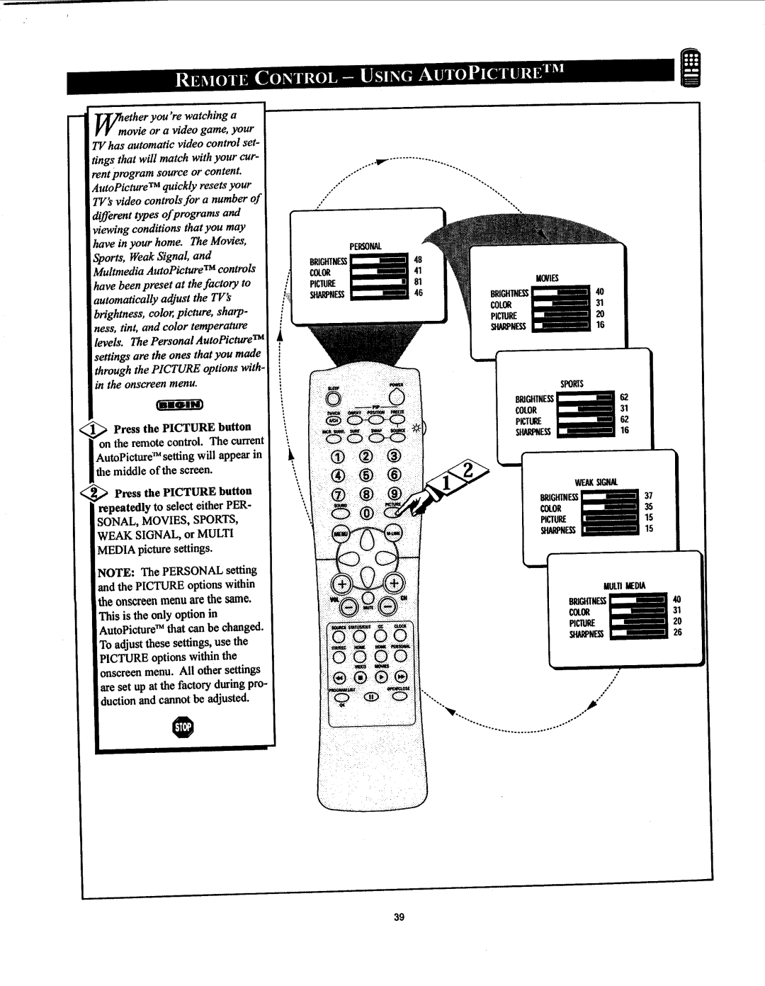 Philips 26LL5001/21 manual 