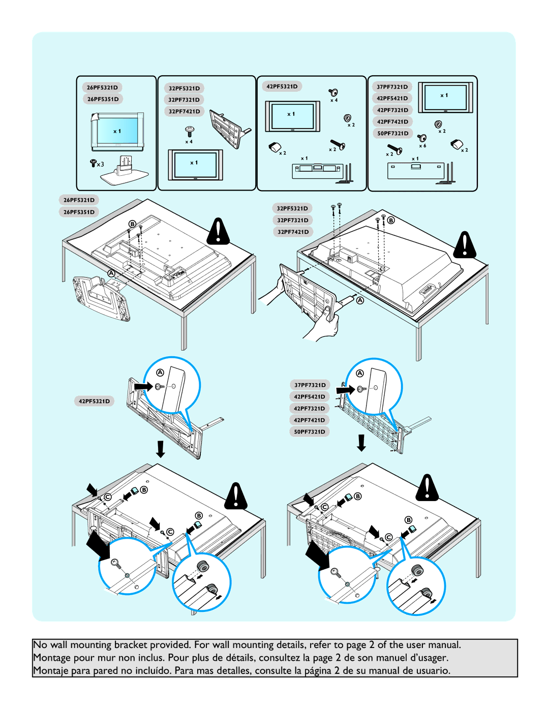 Philips 26PF5321D/37 user manual 0&$ 0&$ 