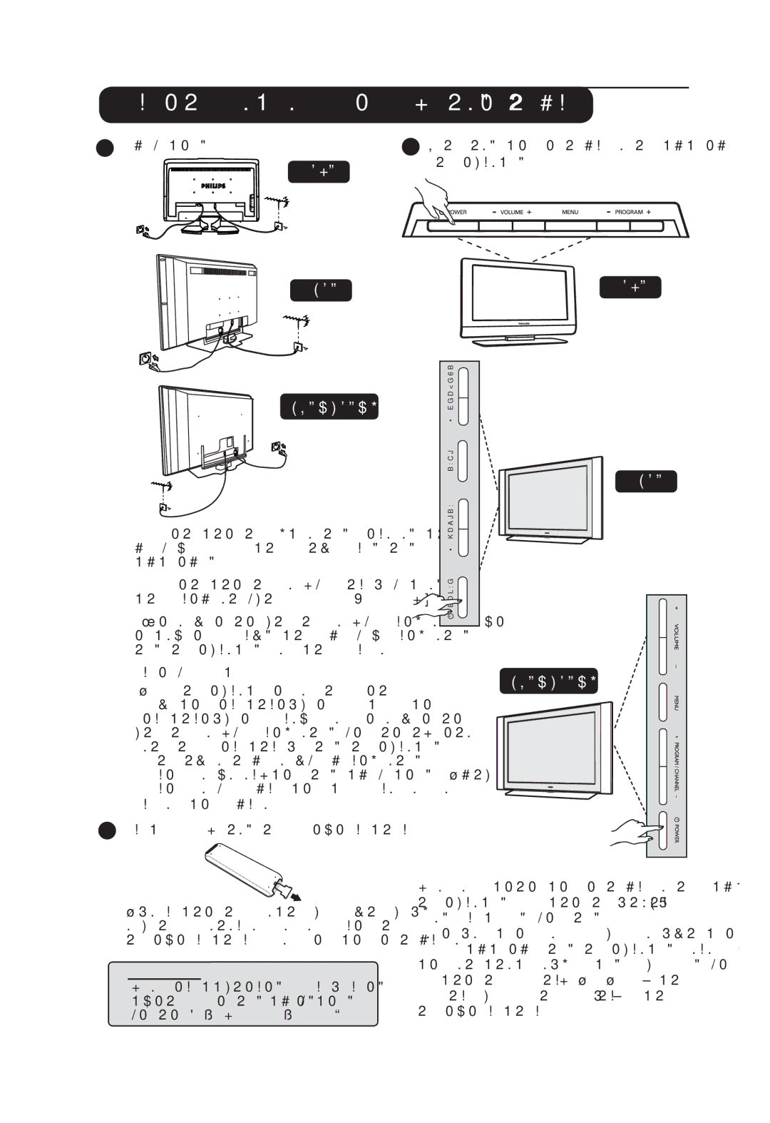 Philips 37PF73xxx, 26PF73xxx manual Συνδέσεις Θέτοντας σε λειτουργία τη συσκευή της τηλεόρασης, Προειδοποίηση 