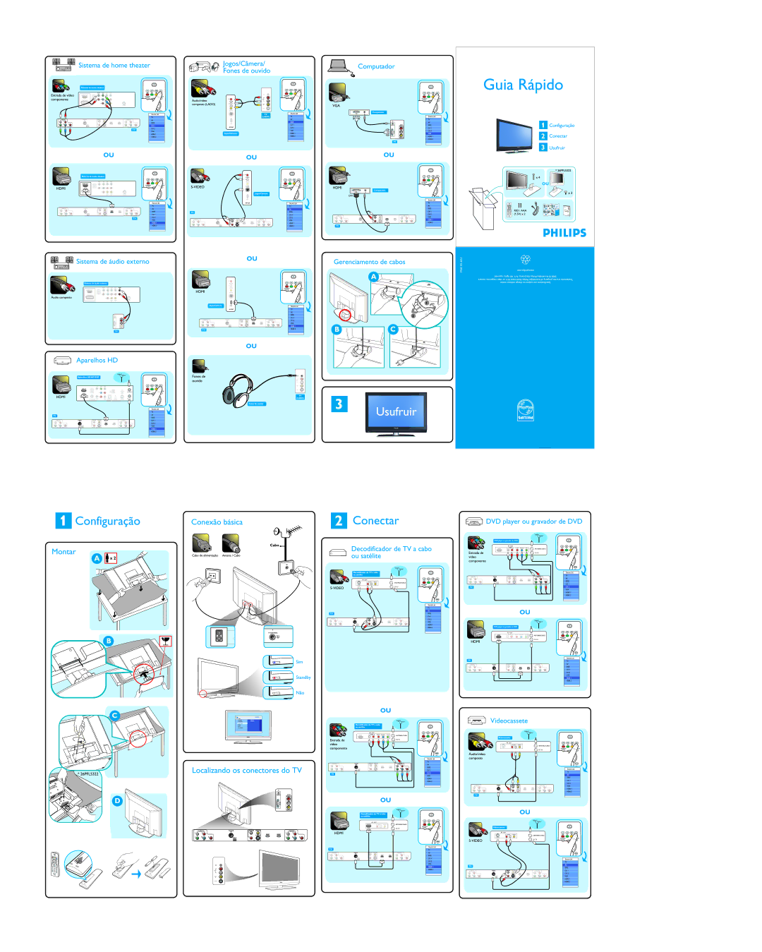 Philips 26PFL5322 manual 