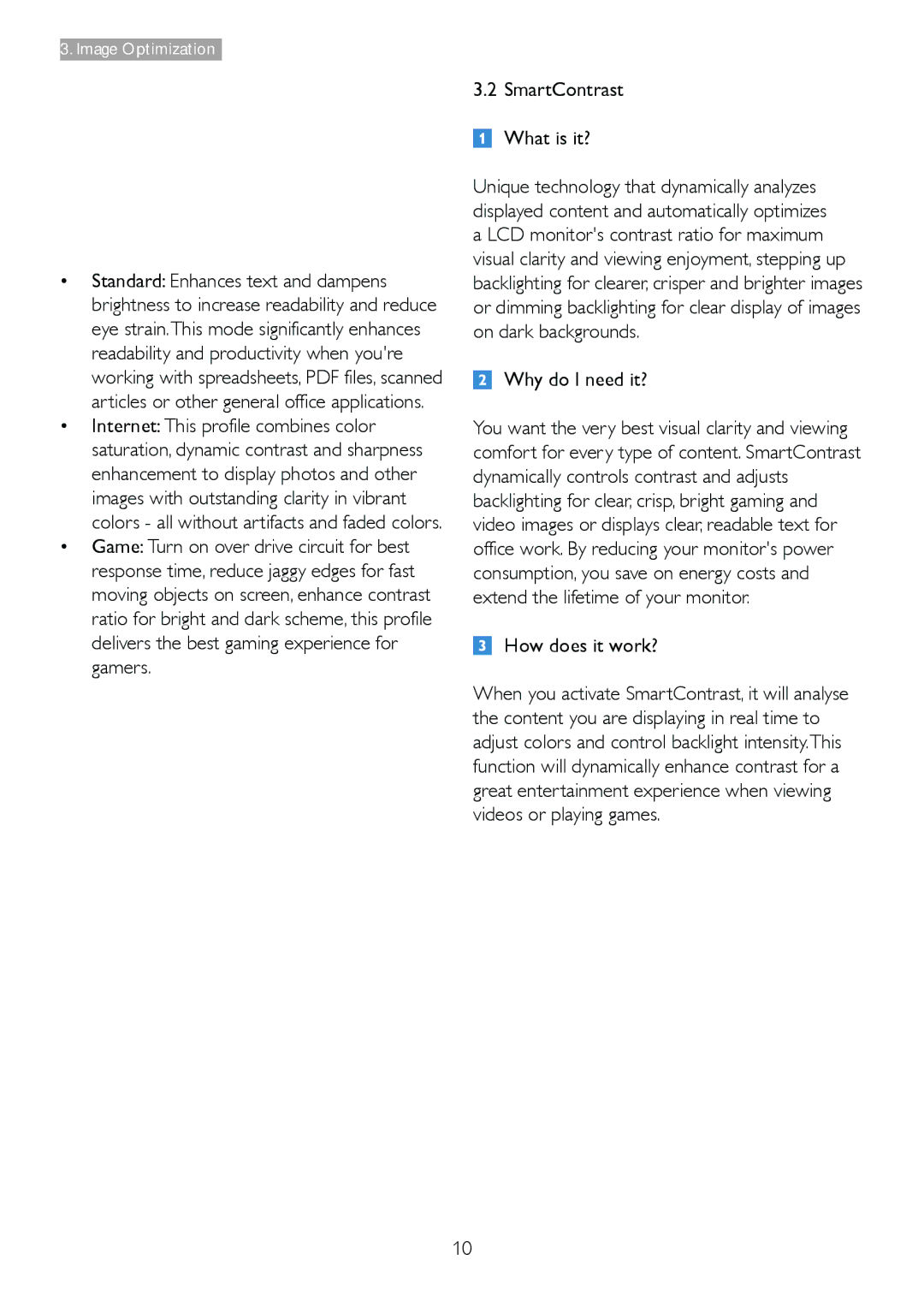 Philips 273E3L user manual Why do I need it? 