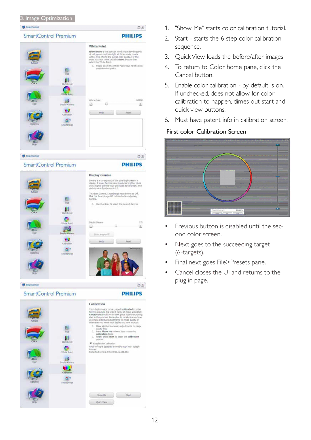 Philips 273P3 user manual Image Optimization 