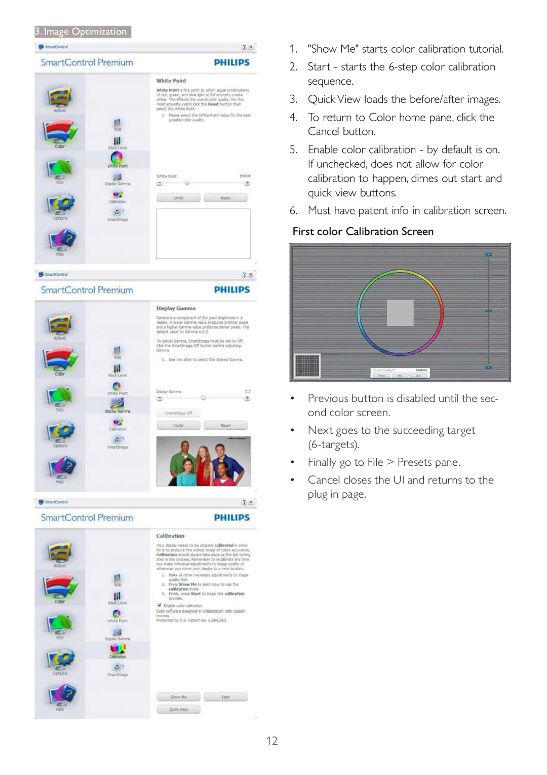 Philips 273P3L user manual Image Optimization 