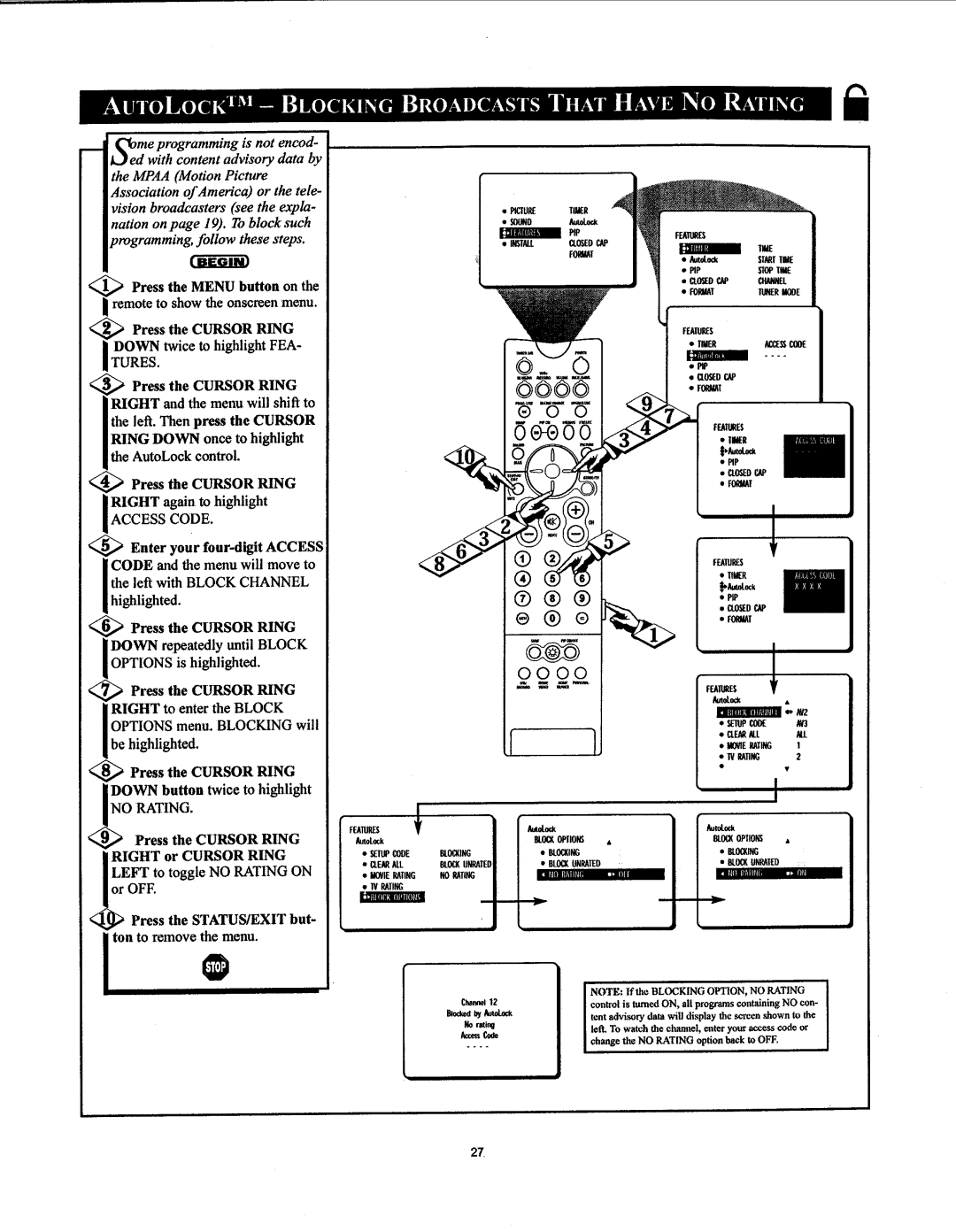 Philips 27PT91S1 manual 