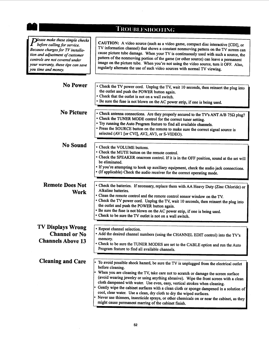 Philips 27PT91S1 manual 