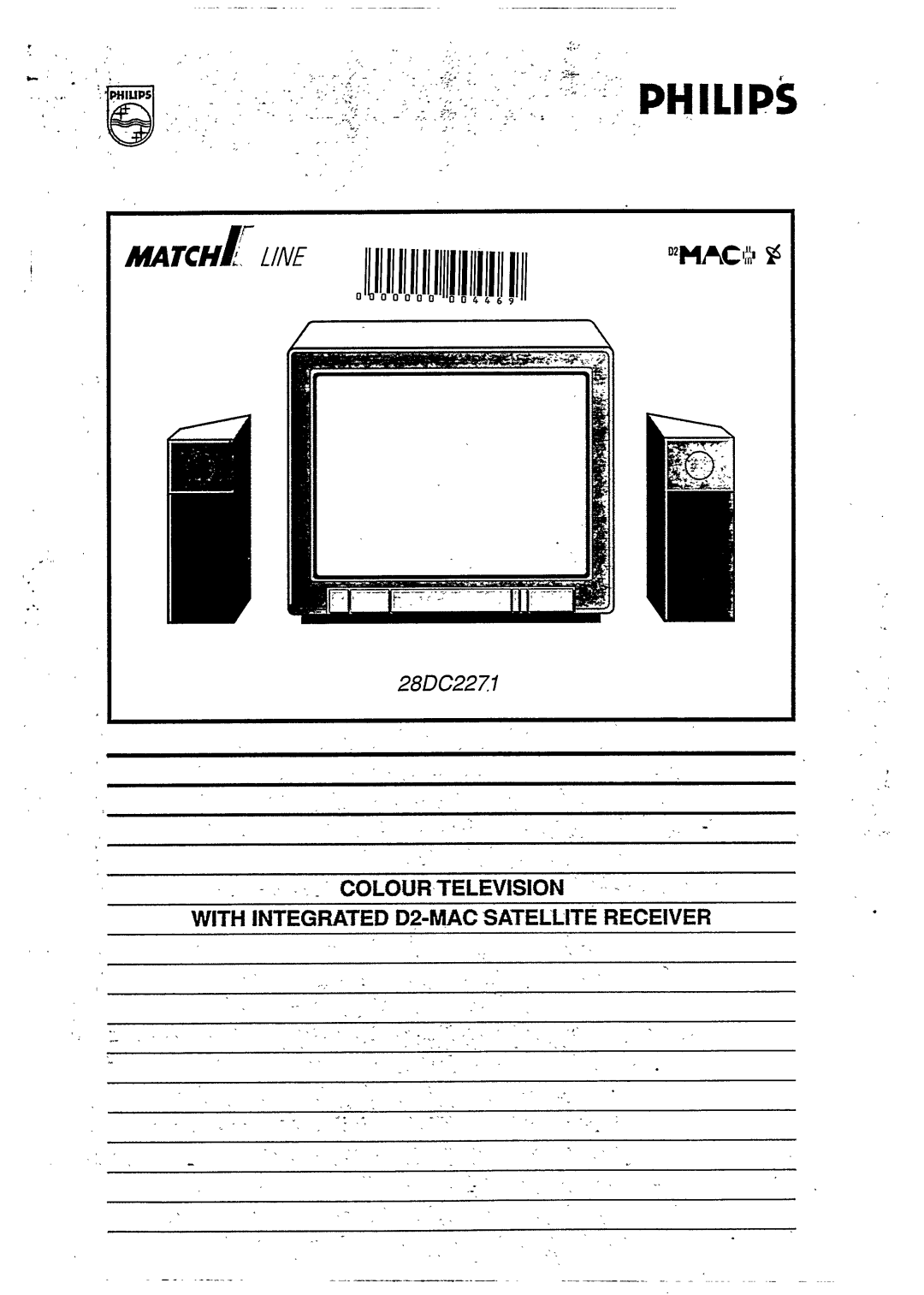 Philips 28DC2271 manual 