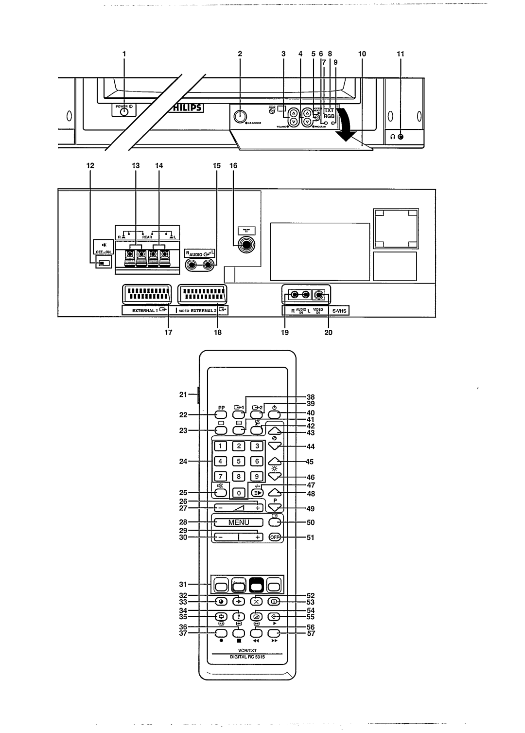 Philips 25DC2660, 28DC2670 manual 