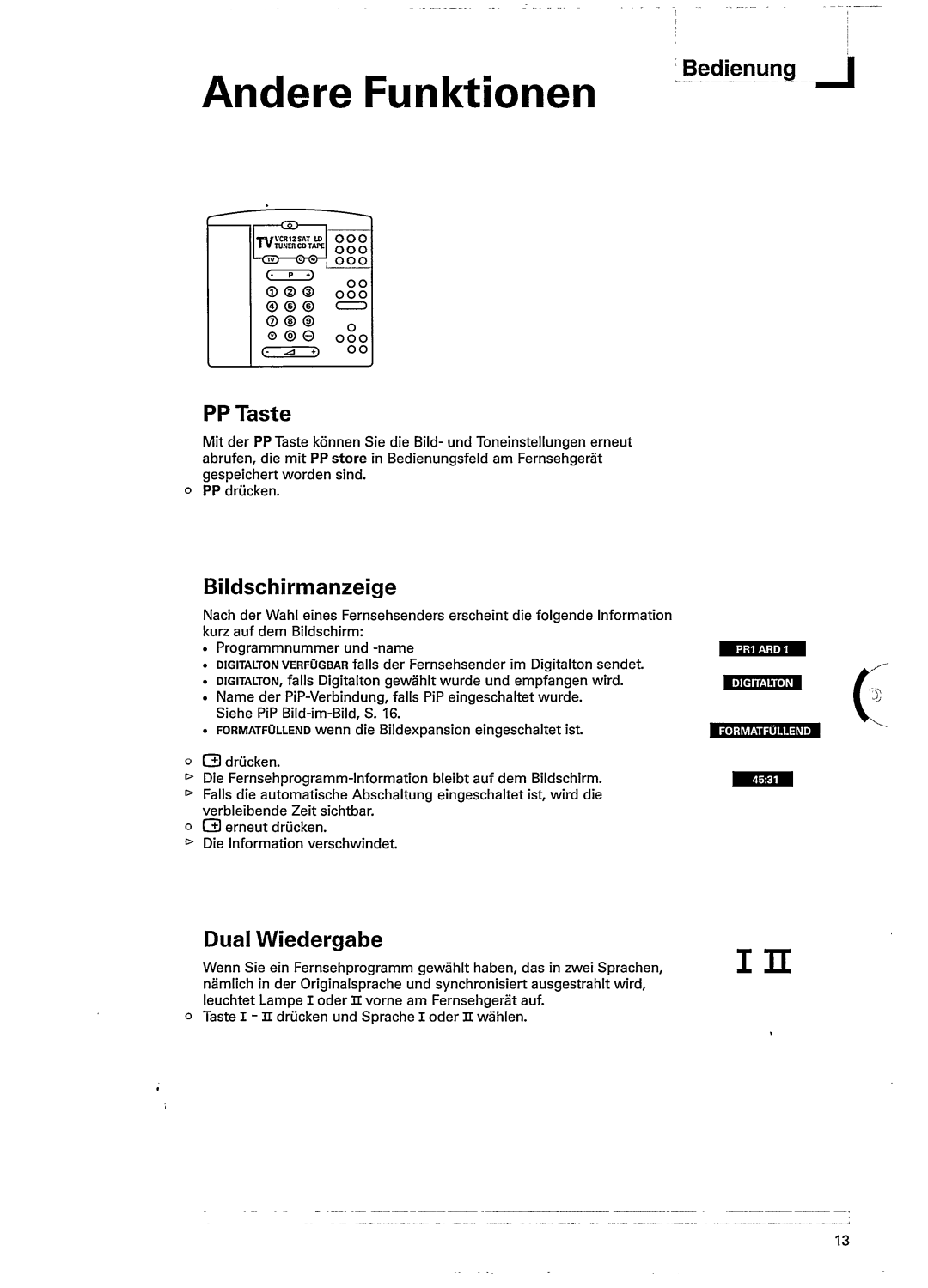 Philips 28ML8926 manual 