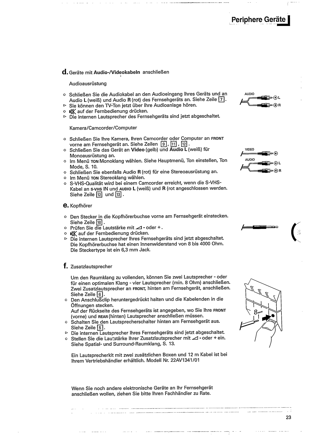 Philips 28ML8926 manual 