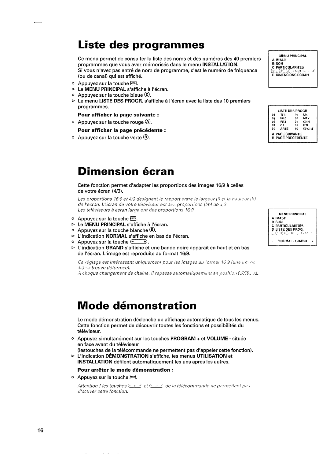 Philips 28PT443A/01 manual 