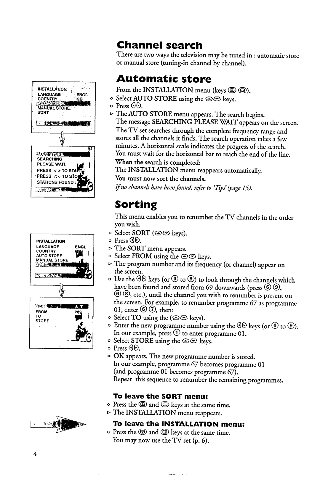 Philips 28PT4501 manual 