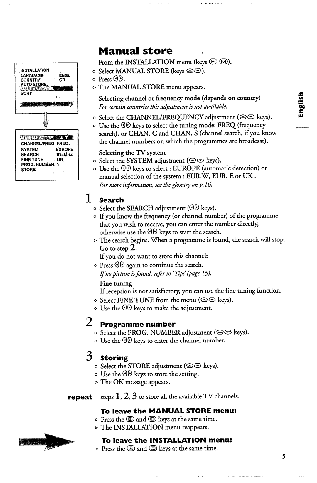 Philips 28PT4501 manual 