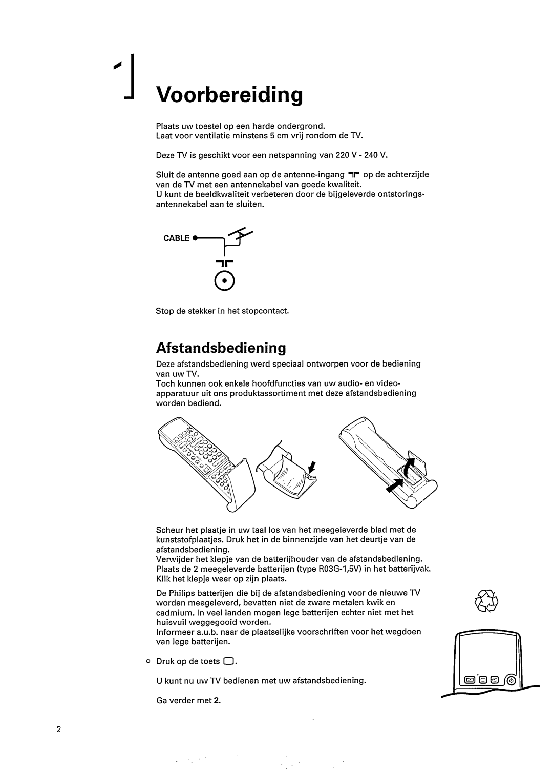 Philips 28PT842A/32 manual 