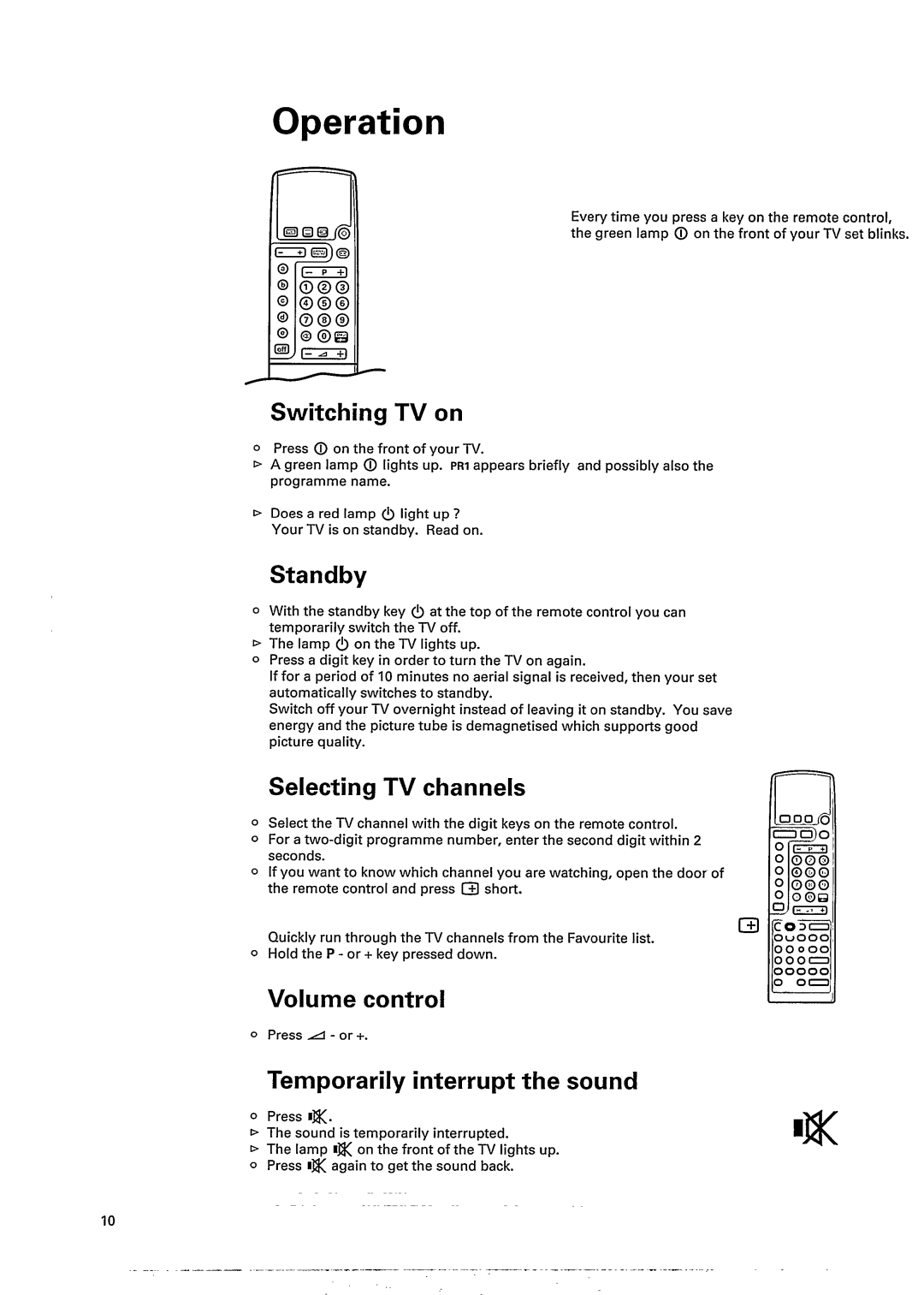 Philips 28PT845A manual 