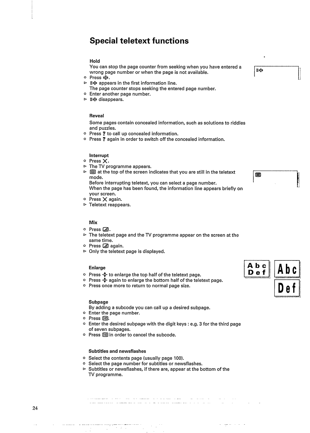 Philips 28PT845A manual 